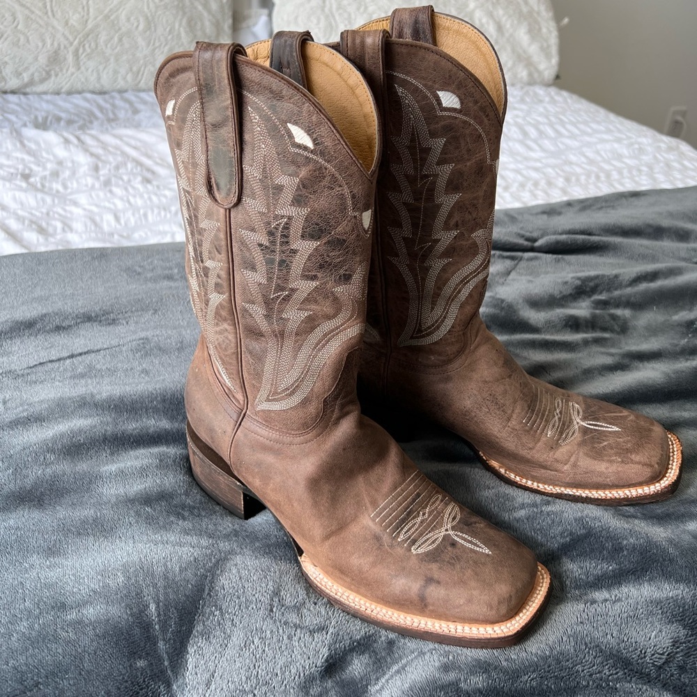 Idyllwind Womens Outlaw Western Performance Boots- Square Toe